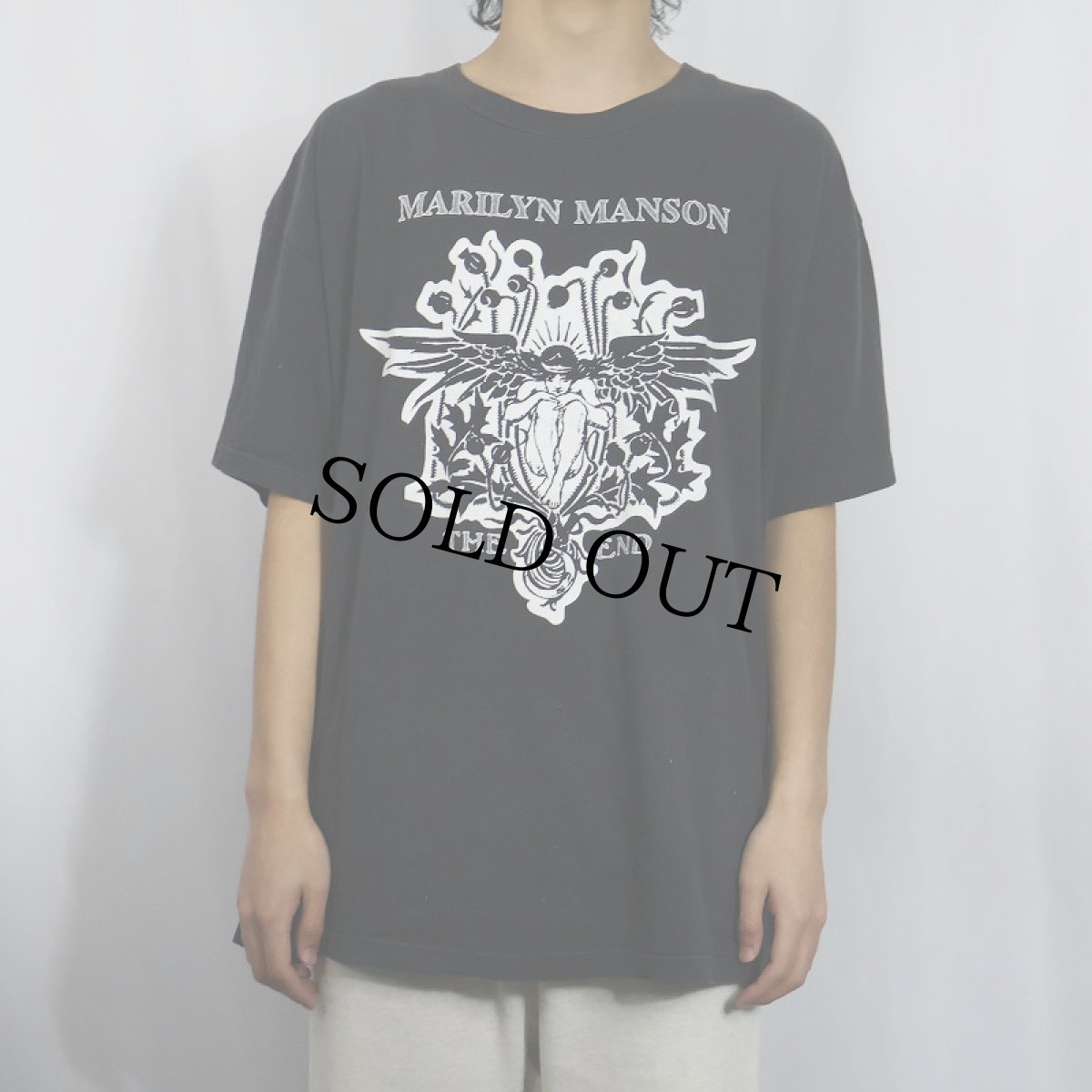 画像3: 90's MARILYN MANSON USA製 "THE END" ロックバンドプリントTシャツ BLACK XL (3)