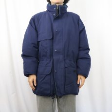 画像2: 80's Eddie Bauer USA製 "RIDGE LINE" GORE-TEX グースダウンジャケット NAVY L (2)