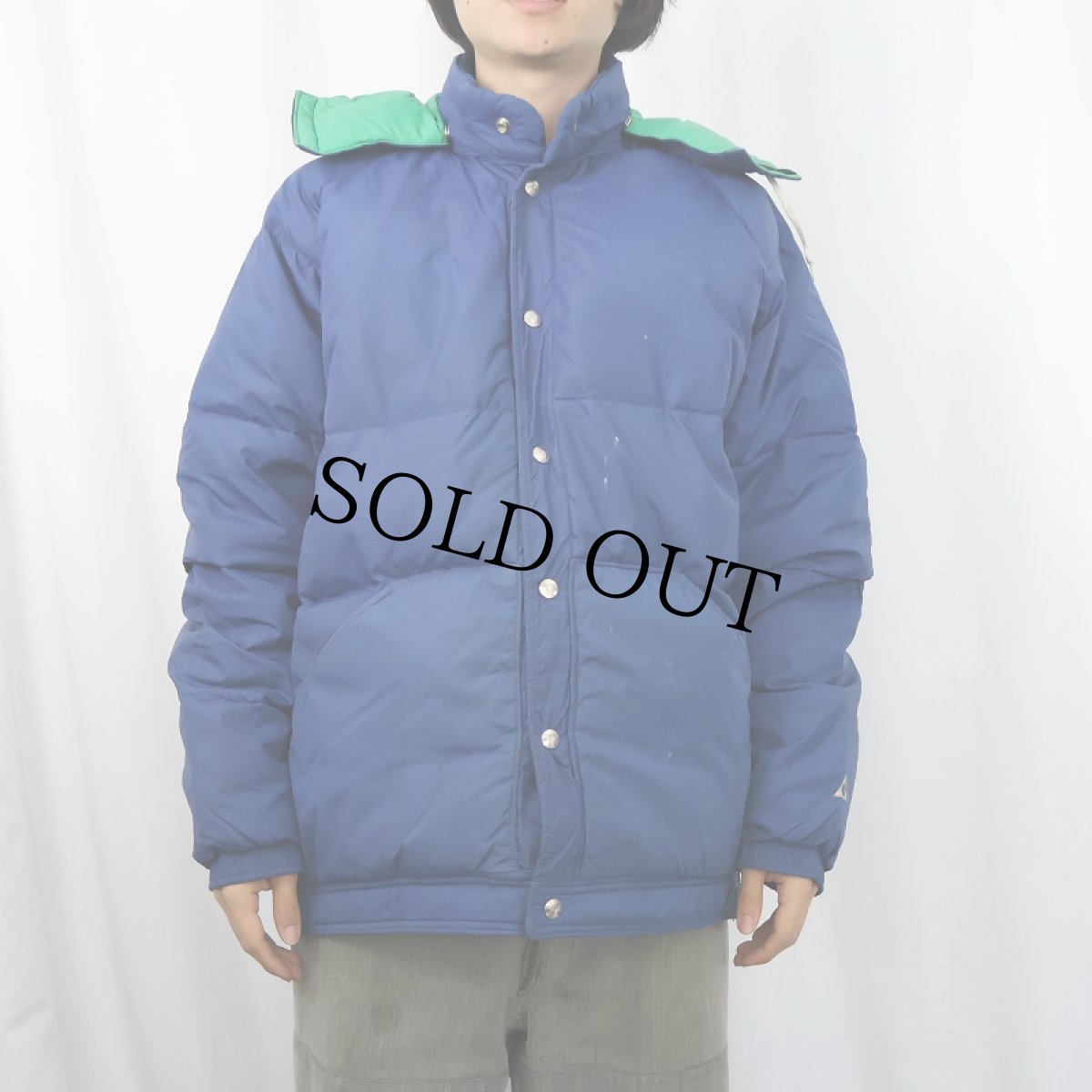 画像2: 80's GERRY USA製 ナイロンダウンパーカー  (2)