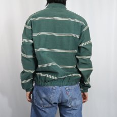 画像3: 90's POLO Ralph Lauren USA製 ボーダー柄 コットンスイングトップ M (3)