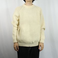 画像2: 80〜90's Peter Storm GREAT BRITAIN製 ウールニットセーター L (2)