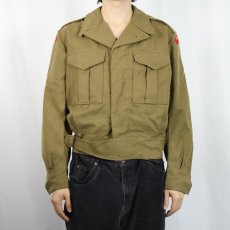 画像2: 50's AUSTRALIAN MILITARY "ROYAL AUSTRALIAN REGIMENT" バトルドレスジャケット SIZE 5 (2)