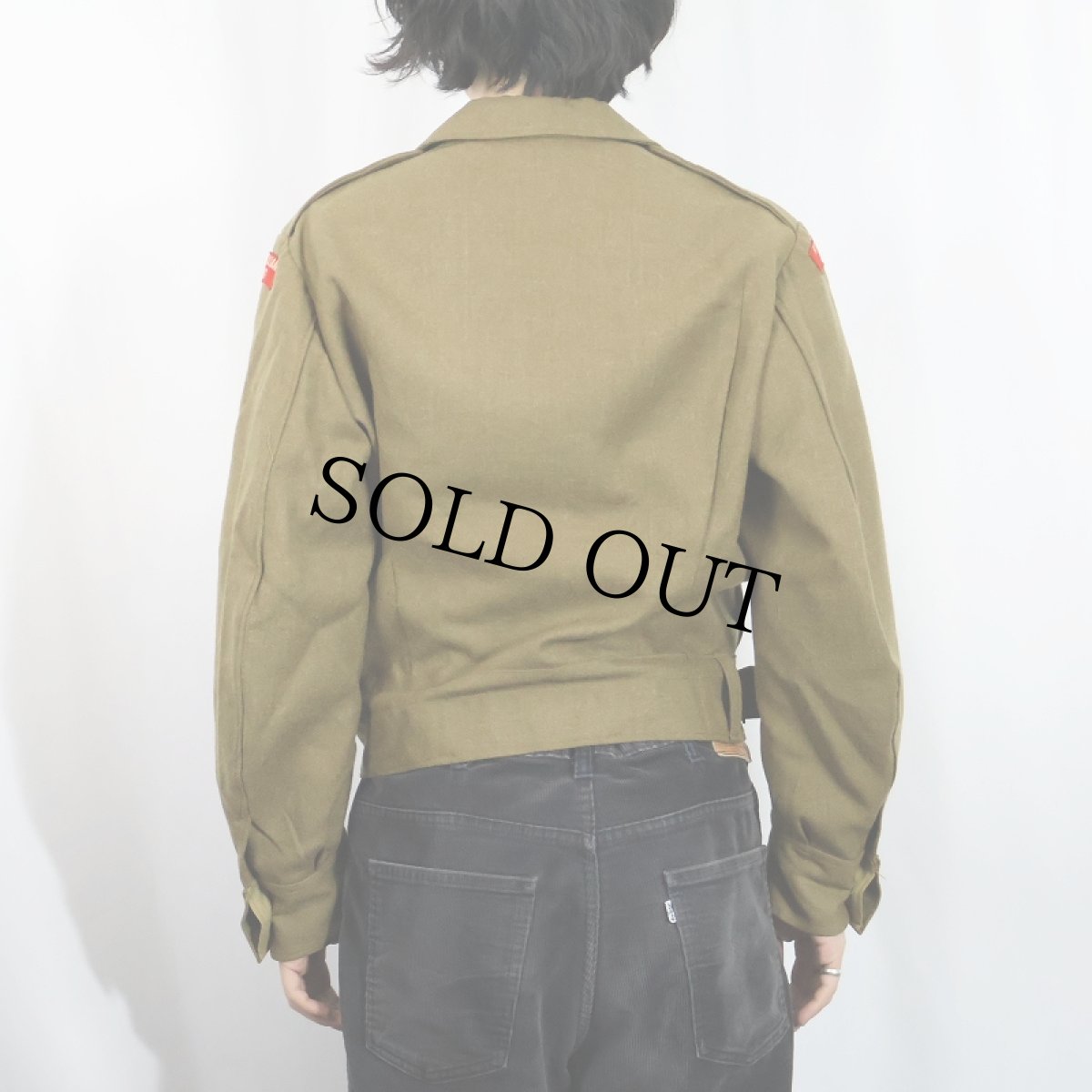 画像3: 50's AUSTRALIAN MILITARY "ROYAL AUSTRALIAN REGIMENT" バトルドレスジャケット SIZE 5 (3)