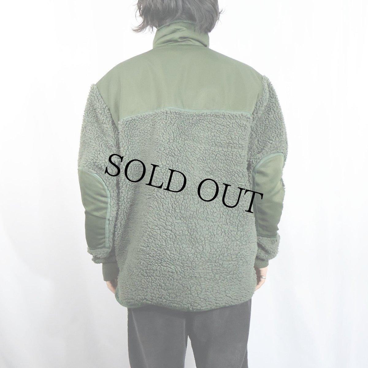 画像3: Classic Gear エルボーパッチ付き ボアジャケット (3)