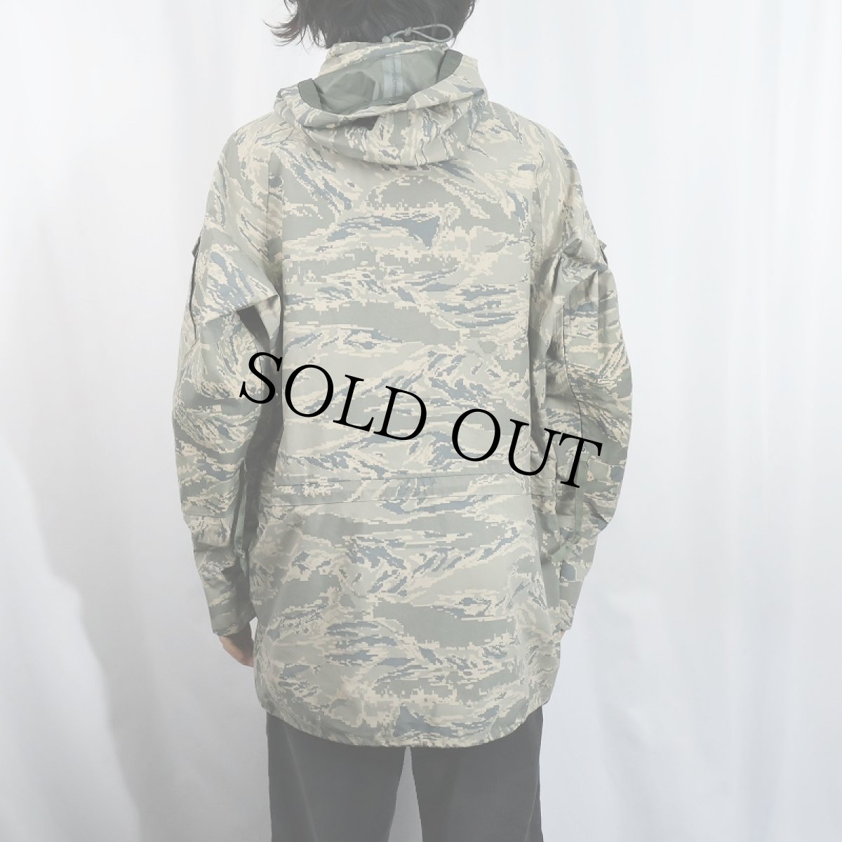 画像3: 2000's U.S.AIR FORCE APECS ABU デジタルタイガーカモ GORE-TEX パーカー MEDIUM-REGULAR (3)