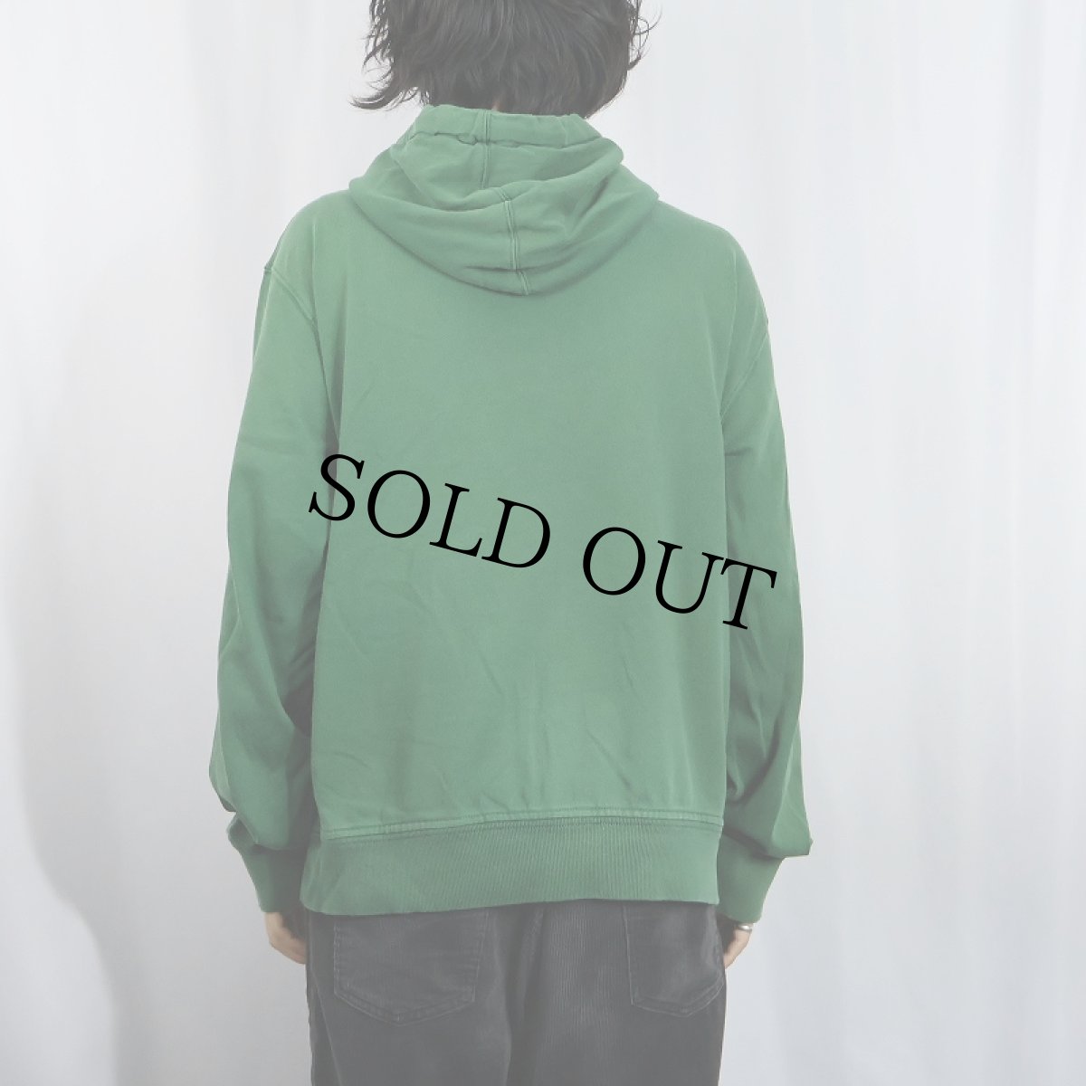 画像3: POLO Ralph Lauren REVERSE WEAVE TYPE ロゴ刺繍 裏サーマル スウェットジップパーカー XL (3)