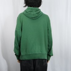 画像3: POLO Ralph Lauren REVERSE WEAVE TYPE ロゴ刺繍 裏サーマル スウェットジップパーカー XL (3)