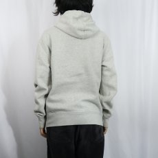 画像3: POLO Ralph Lauren REVERSE WEAVE TYPE ロゴ刺繍 裏サーマル スウェットジップパーカー L (3)