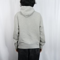 画像3: POLO Ralph Lauren REVERSE WEAVE TYPE ロゴ刺繍 裏サーマル スウェットジップパーカー L (3)