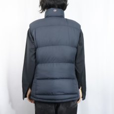 画像3: berghaus ロゴ刺繍 ダウンベスト NAVY SIZE16 (3)