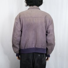 画像3: PARIS SPORT CLUB "A-2 TYPE" レザージャケット L (3)