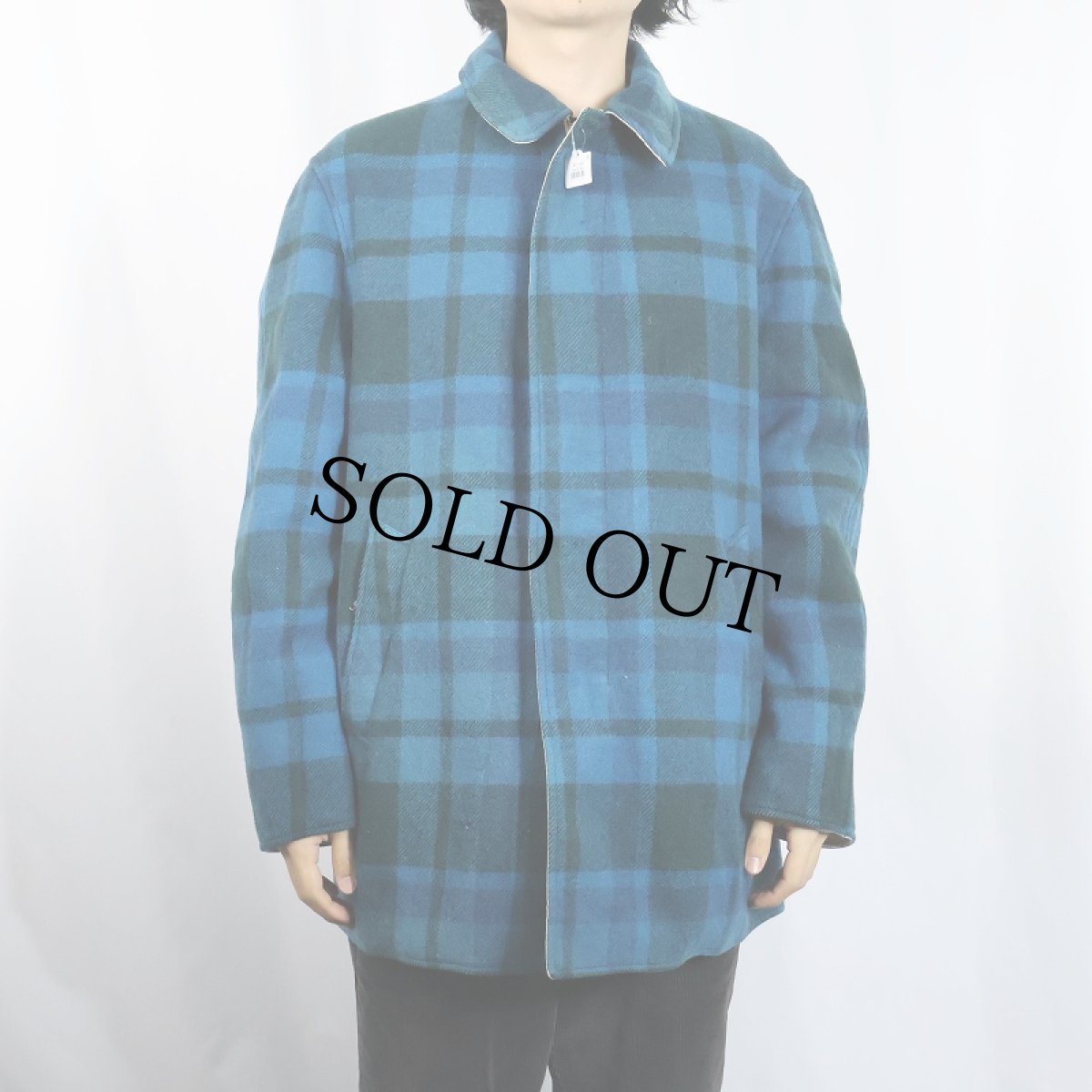 画像3: 60's〜 PENDLETON チェック柄 リバーシブルウールジャケット (3)