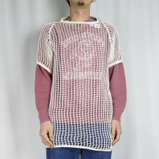 画像2: 80's〜 DANISH ARMY メッシュシャツ  (2)