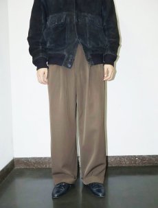 画像2: 50〜60's UNKNOWN 2タック スラックス W33 (2)