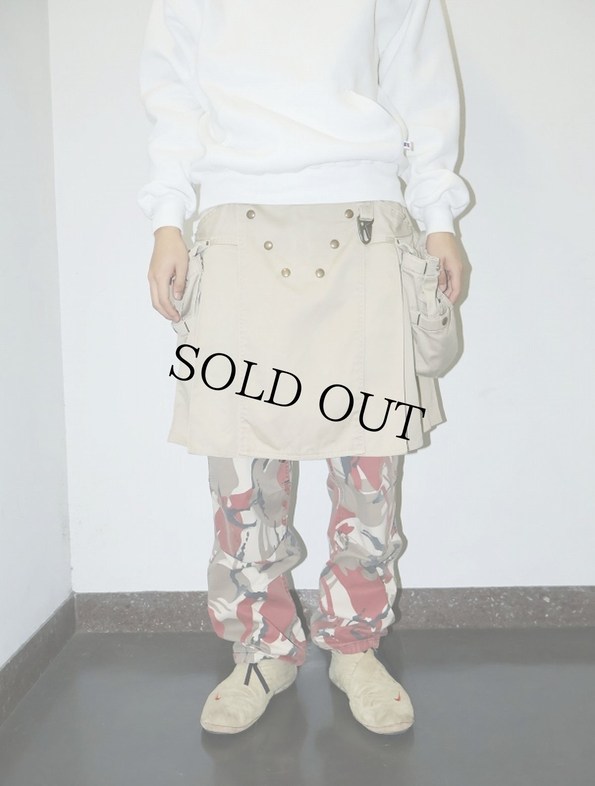 画像4: UTILICLAN キルトスカート W36 (4)