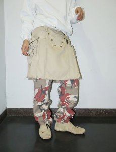 画像1: UTILICLAN キルトスカート W36 (1)