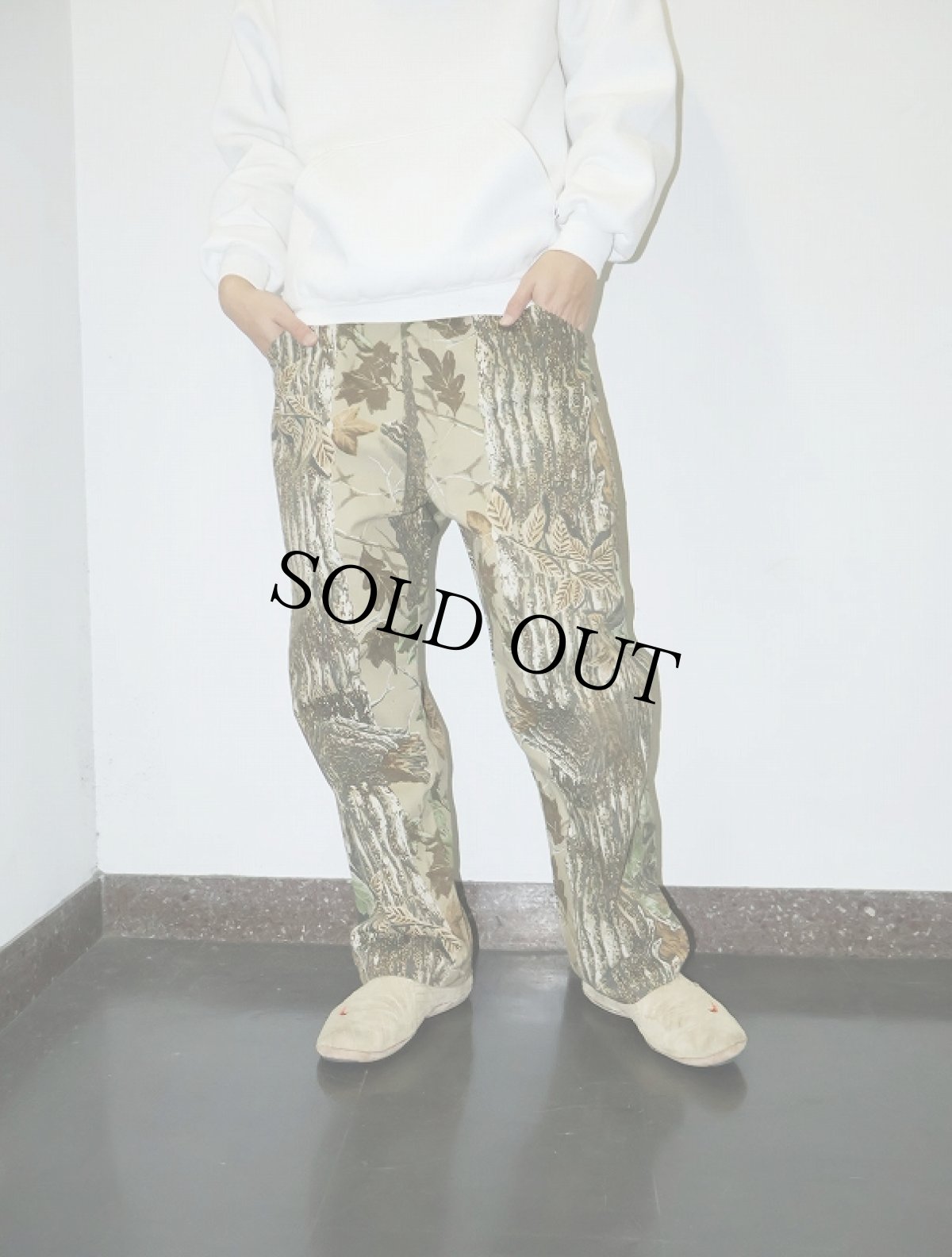 画像1: 〜2000's Duxbak リアルツリーカモ柄 コットンツイルパンツ W36 (1)