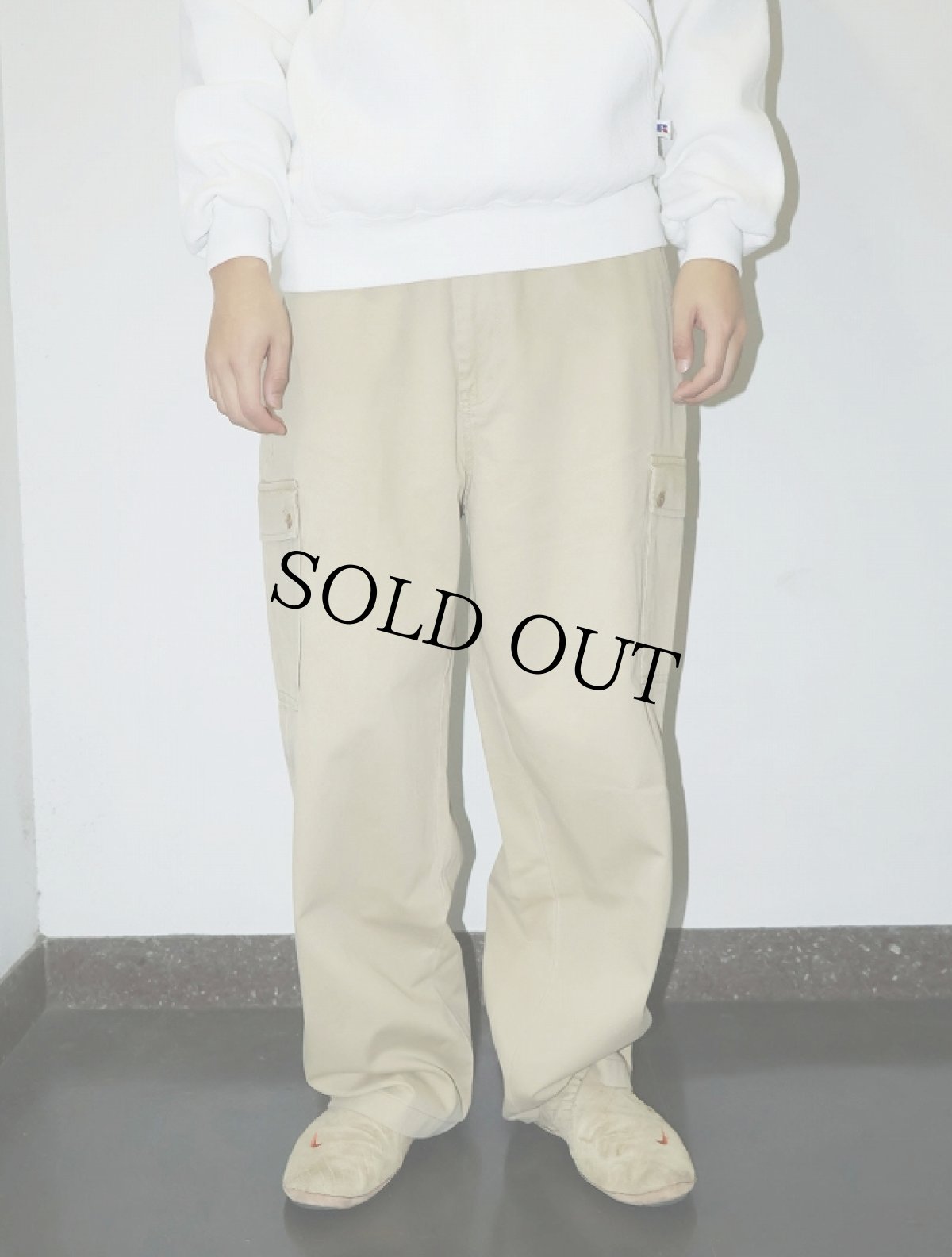 画像3: GAP コットンカーゴパンツ W36 (3)