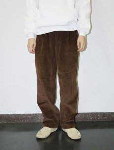 画像3: KHAKI SAFARI 2タック 太畝コーデュロイパンツ W32 (3)