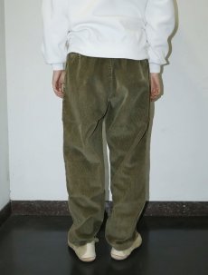 画像4: 2タック太畝コーデュロイパンツ W33 (4)