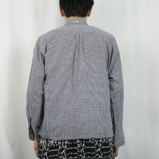画像3: 60's Majesty ギンガムチェック柄 コットンボタンダウンシャツ M (3)