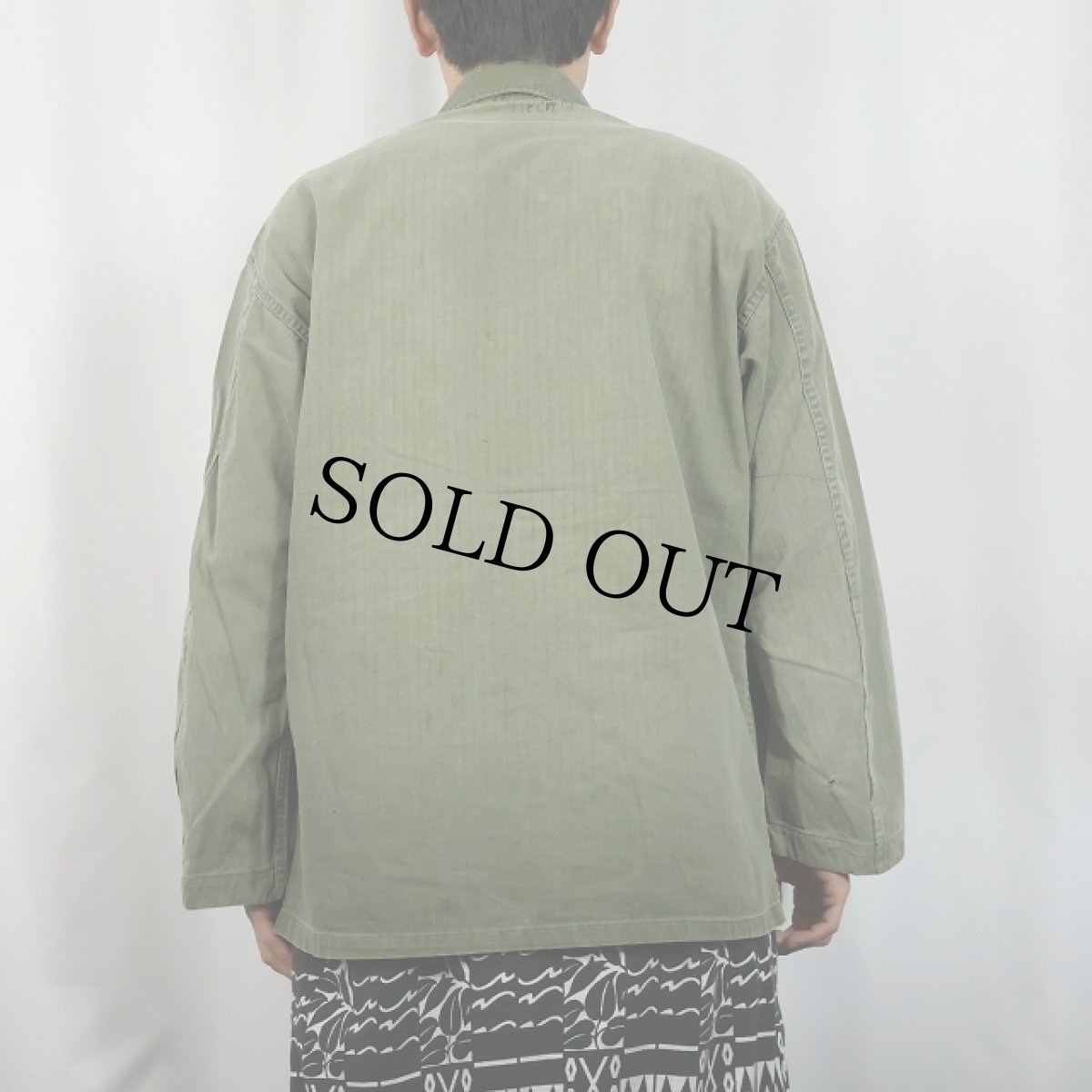 画像3: 40's U.S.ARMY 13スター M-43 HBTジャケット (3)