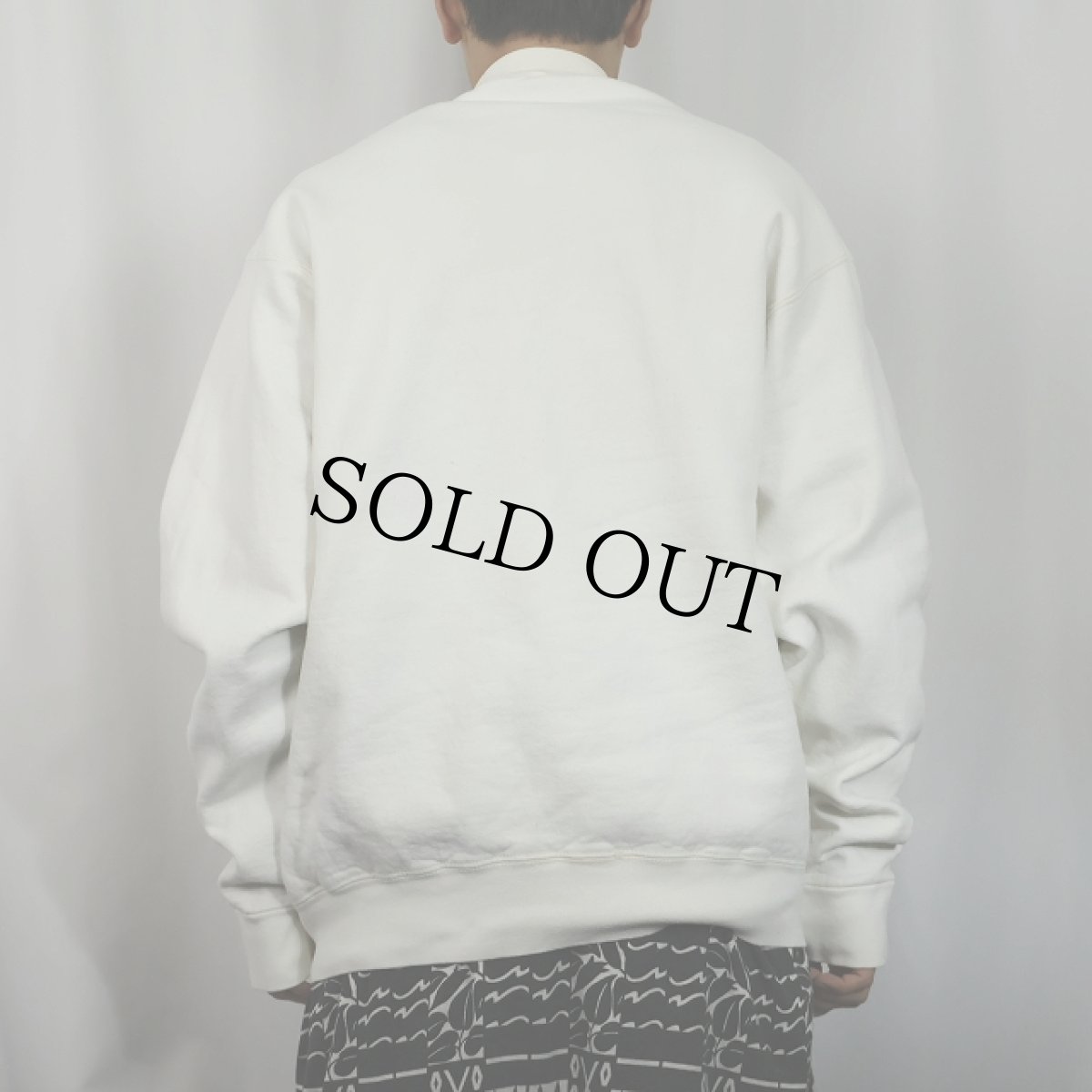 画像3: 90's Edward Gorey USA製 "There's No Such Thing...As Too Many Books..." イラストプリントスウェット XL (3)