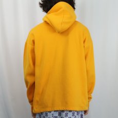 画像3: 90's DISCUS USA製 ヘンリーネック スウェットフーディ L (3)