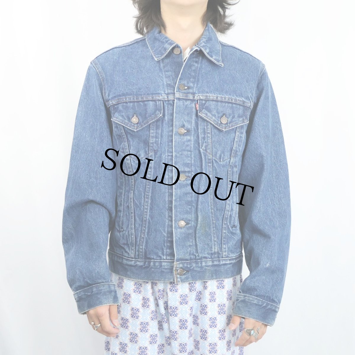 画像2: 80's Levi's 71506 デニムジャケット SIZE40L (2)