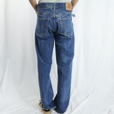 画像4: 90's Levi's 501 BIGE復刻 USA製 デニムパンツ W34 (4)