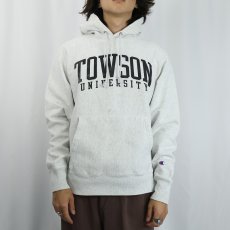 画像2: Champion REVERSE WEAVE "TOWSON" プリントスウェットフーディー M (2)
