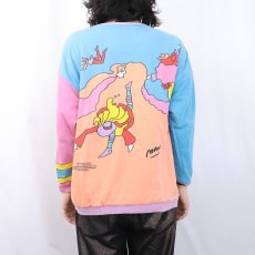 画像4: 80's NEO MAX "PLAYING IN THE CLOUDS × NEW ATLANTIS" リバーシブルスウェット  (4)