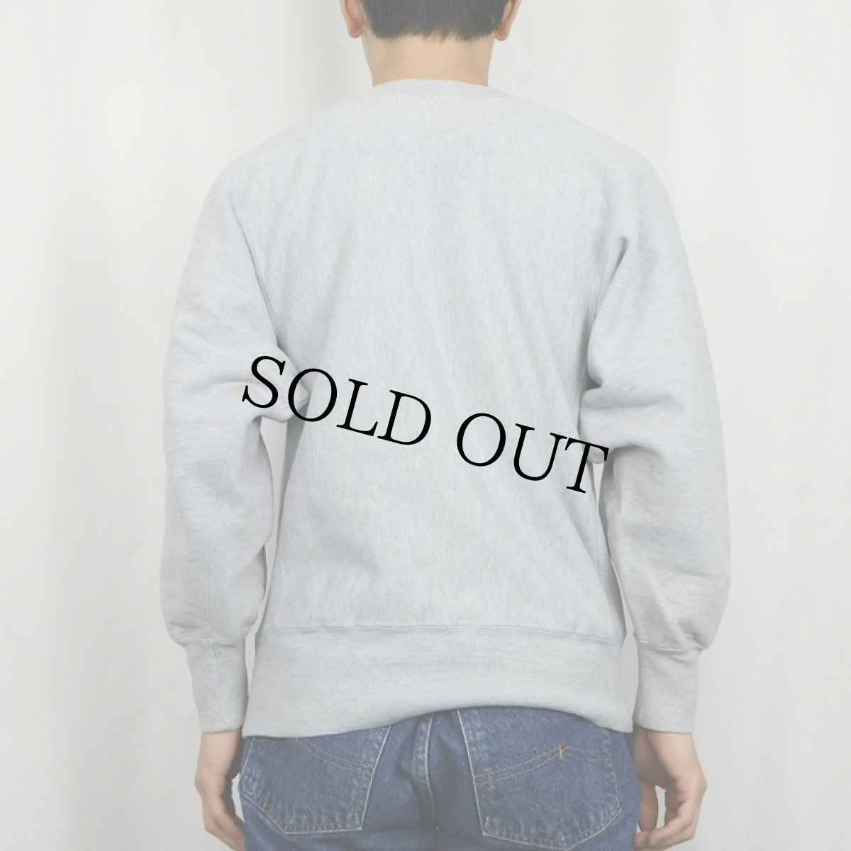 画像3: 90's Champion REVERSE WEAVE USA製 後染め 目無し スウェット M (3)