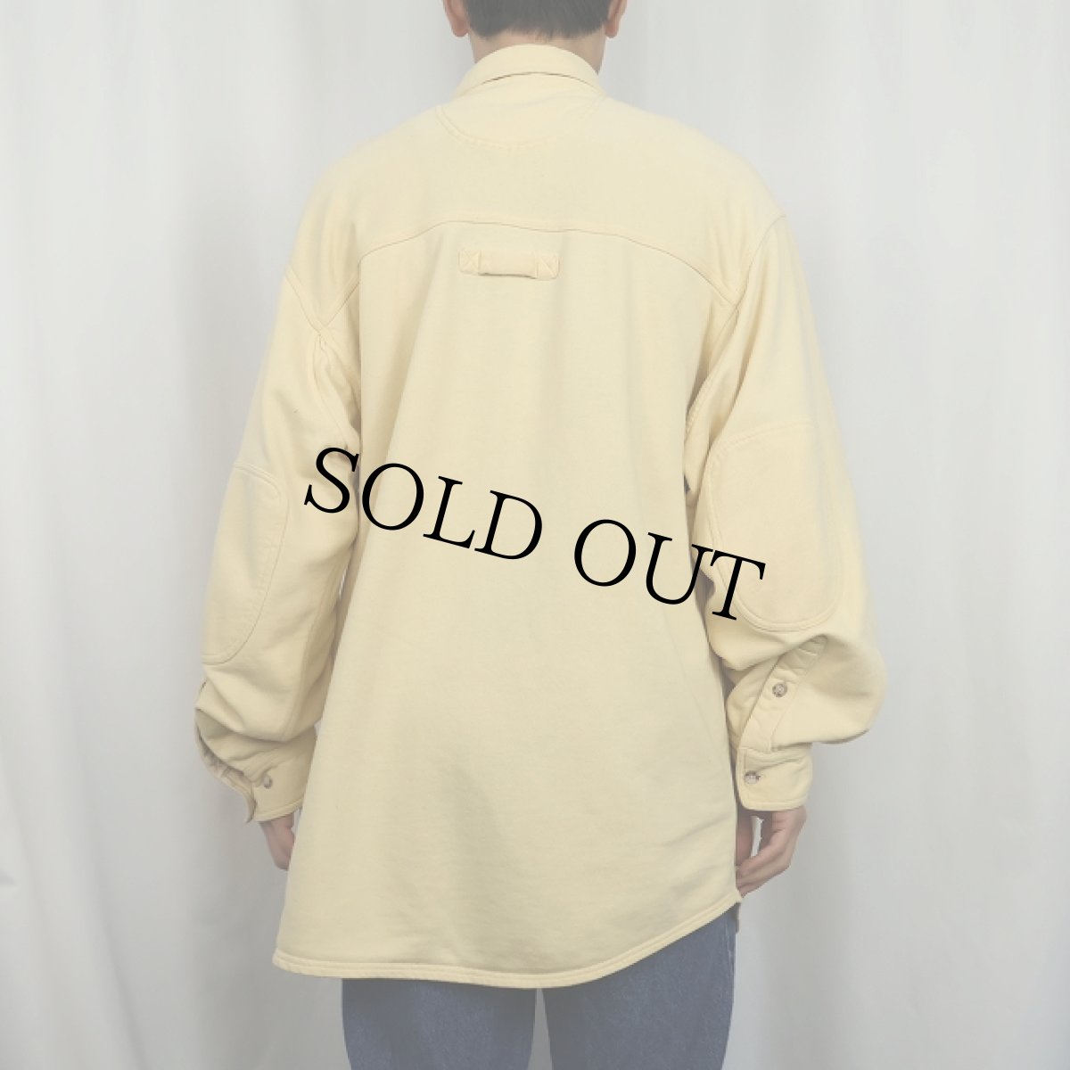 画像3: 90's Willis & Geiger スウェット地 コットンボタンダウンシャツ M (3)