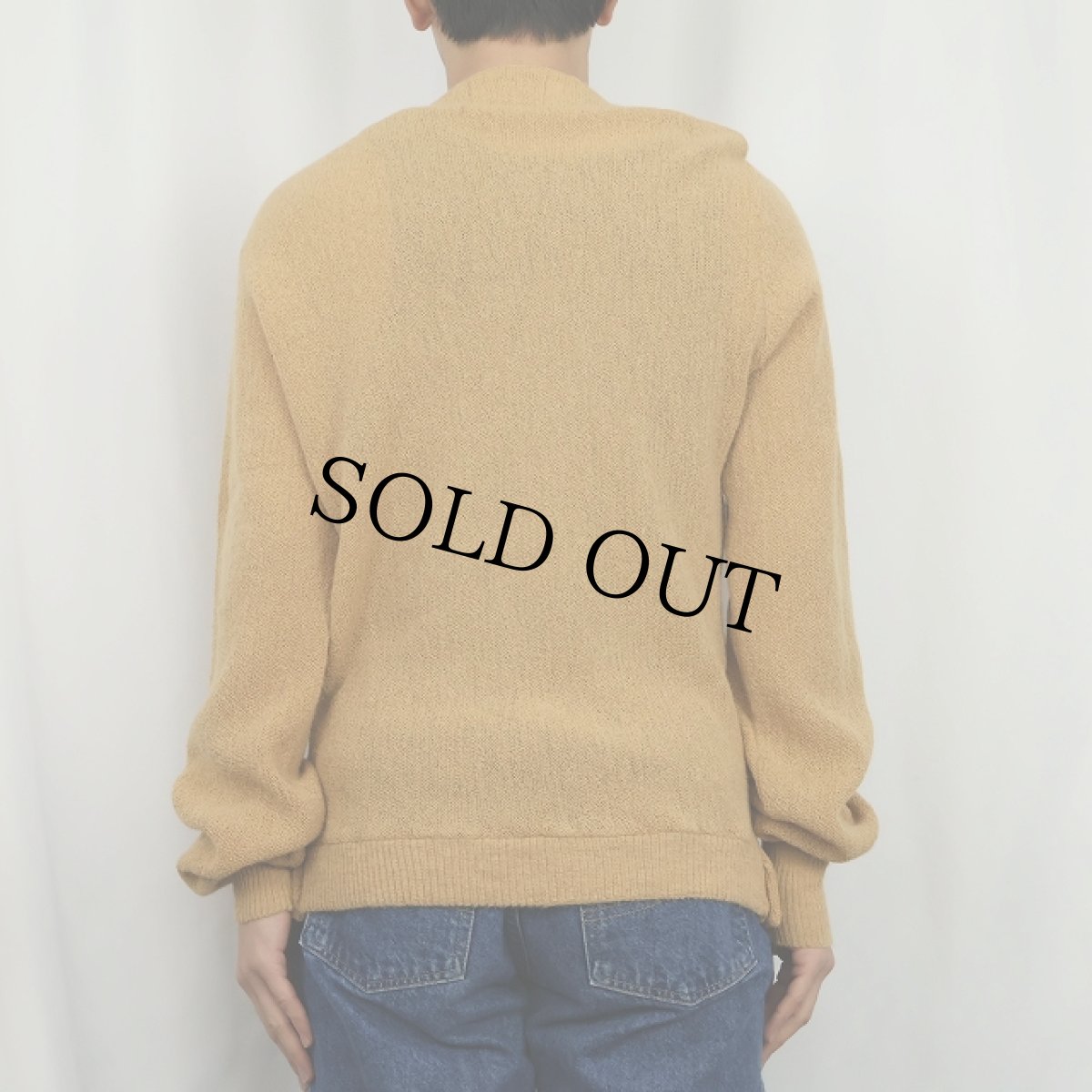 画像3: 60's Pebble Beach of CALIFORNIA アルパカニットカーディガン SIZE44 (3)