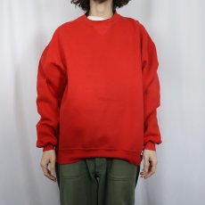 画像3: 90's RUSSELL ATHLETIC USA製 前V 無地スウェット XL (3)