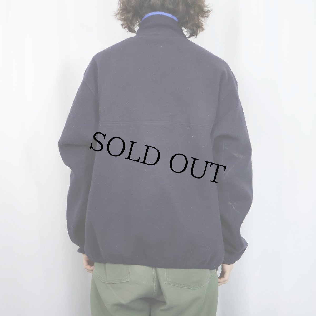 画像3: 90's Patagonia USA製 スナップT NAVY XL (3)