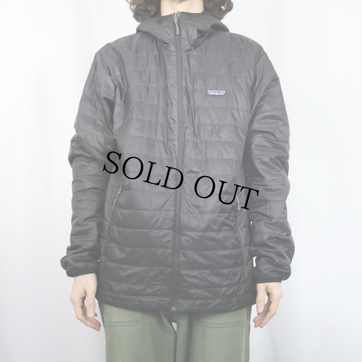 画像3: 2019SP Patagonia ナノパフフーディー BLACK L (3)