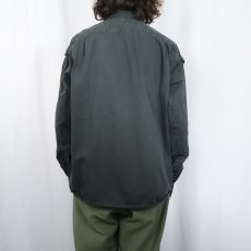 画像3: Ralph Lauren DENIM&SUPPLY ガンパッチ付き ハンティングシャツ GREYISH GREEN XL (3)