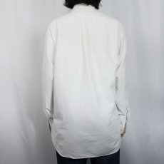 画像3: Ralph Lauren "BIG SHIRT" ロゴ刺繍 コットンボタンダウンシャツ M (3)