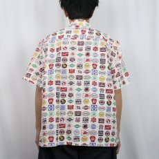 画像3: 50's Railload 総柄 コットンオープンカラーシャツ (3)