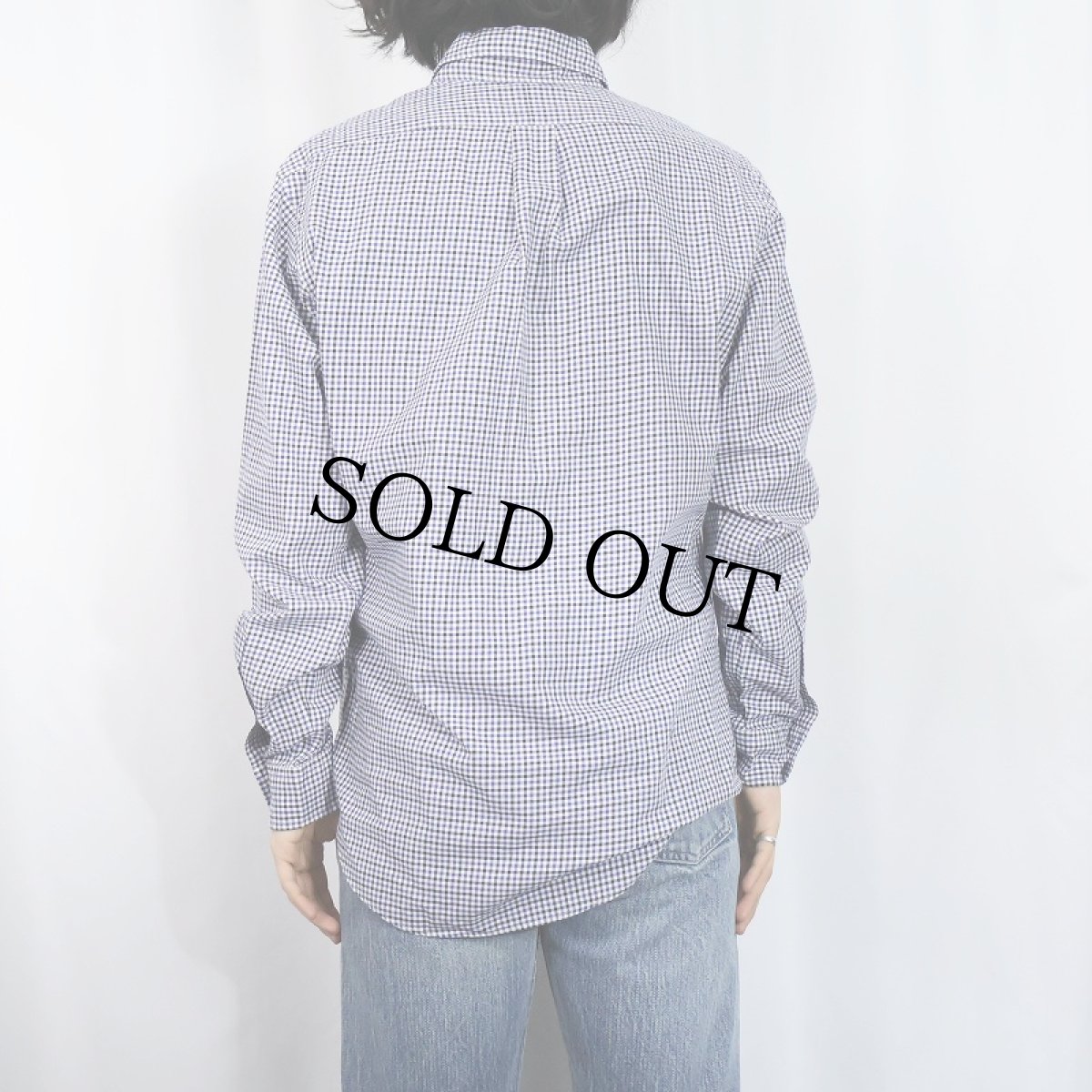 画像3: POLO Ralph Lauren "CUSTOM FIT" チェック柄 コットンボタンダウンシャツ LM (3)