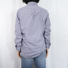 画像3: POLO Ralph Lauren "CUSTOM FIT" チェック柄 コットンボタンダウンシャツ LM (3)