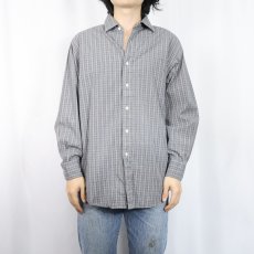 画像2: POLO Ralph Lauren "PHILIP" ロゴ刺繡 チェック柄 コットンシャツ SIZE16 1/2 (2)