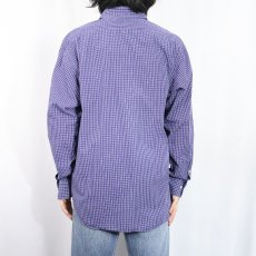 画像3: POLO Ralph Lauren "PHILIP" ロゴ刺繡 チェック柄 コットンシャツ SIZE16 1/2 (3)