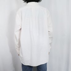 画像3: Ralph Lauren "YARMOUTH" ロゴ刺繡 チェック柄 コットンボタンダウンシャツ SIZE17 (3)