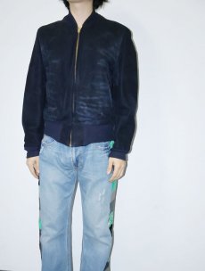 画像5: 50〜60's Admiral Byrd スエードレザージャケット NAVY (5)