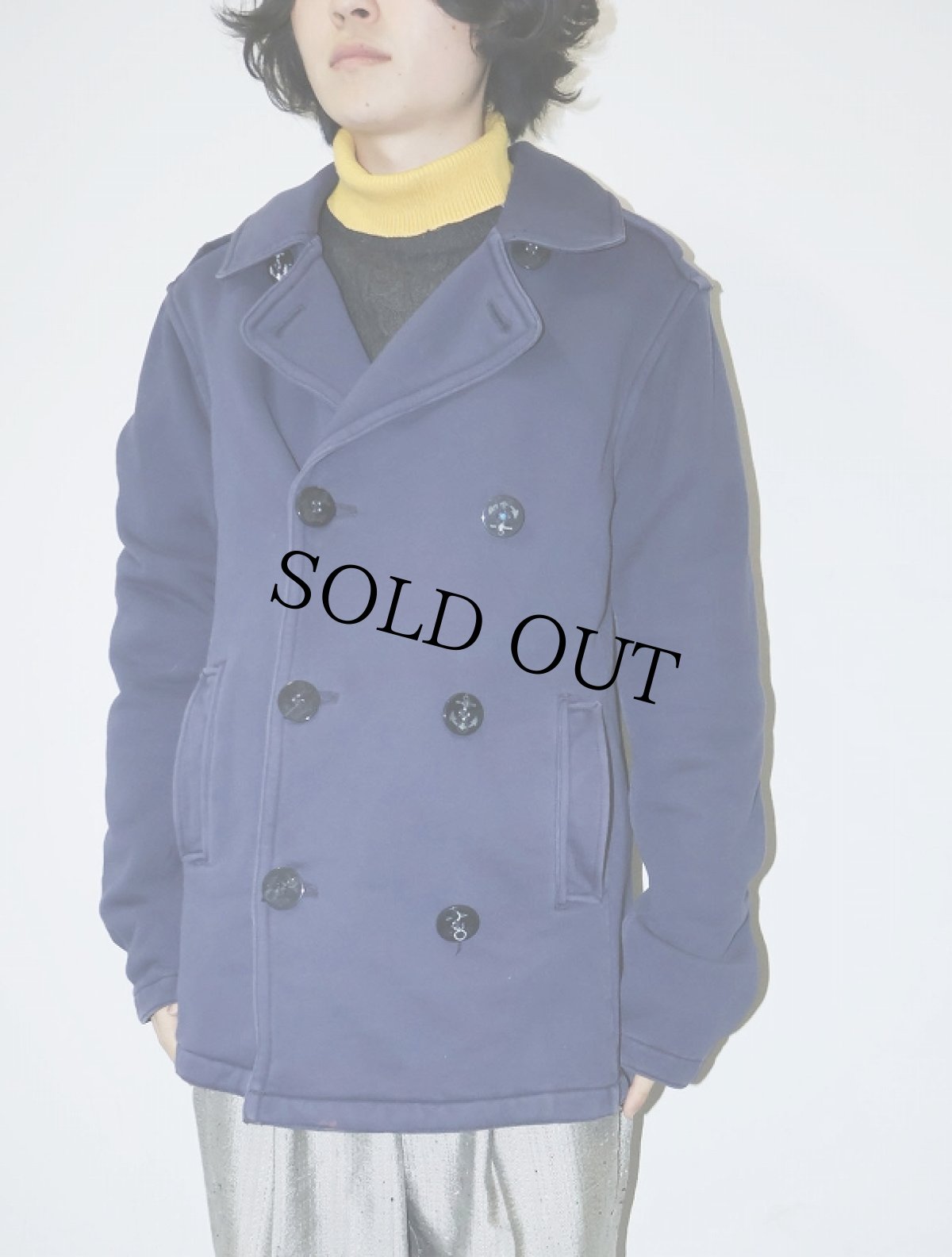 画像3: POLO Ralph Lauren スウェットPコート NAVY L (3)