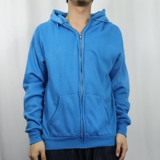 画像3: 80's〜 Mac Gregor USA製 無地 スウェットジップパーカー L (3)