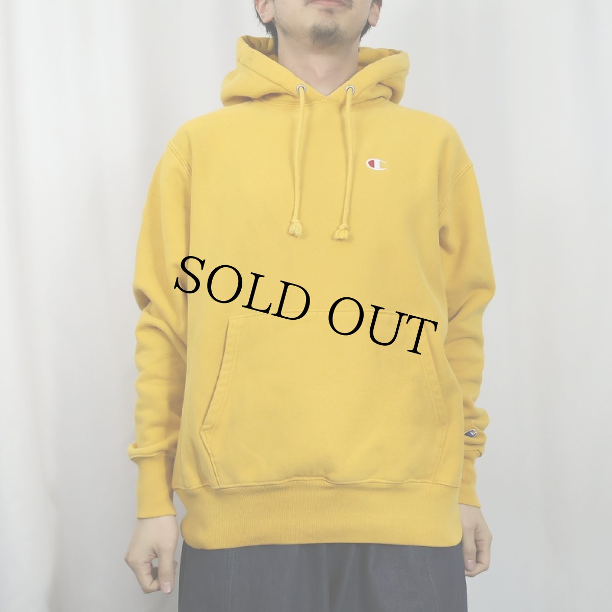 画像2: Champion REVERSE WEAVE 目付き スウェットフーディー 2XL (2)